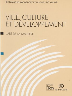 cover image of Ville, culture et développement